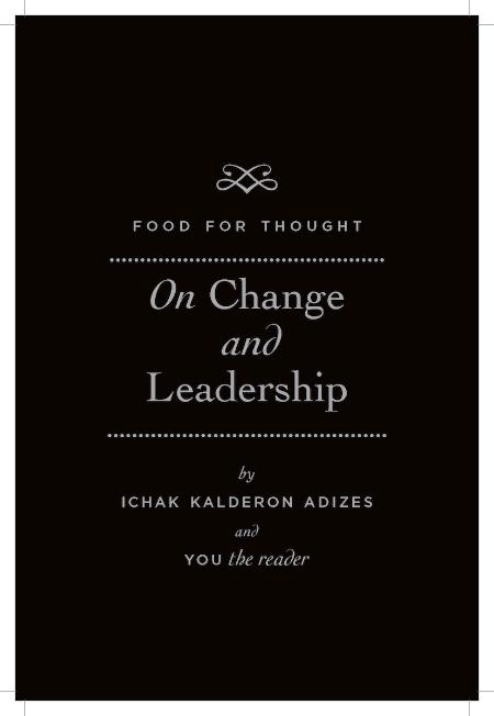 On Change And Leadership